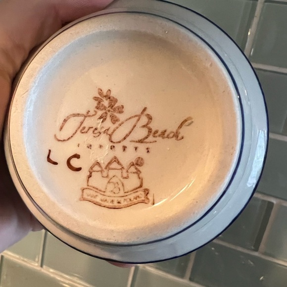 Polish Pottery Mini Teapot - Bolesławiec, Hand-Painted Blue Floral, 3” - Picture 9 of 9